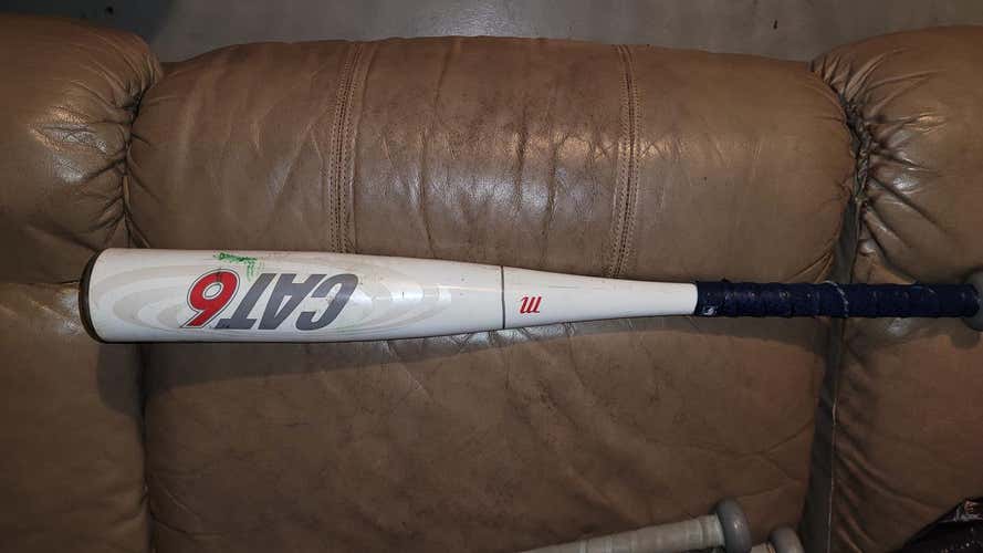 Used Kid Pitch (9YO-13YO) USSSA Certified Marucci Alloy CAT 6 Bat (-10) 17 oz 27"