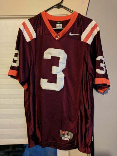 Nike Virgina Tech Authentic Football Jersey