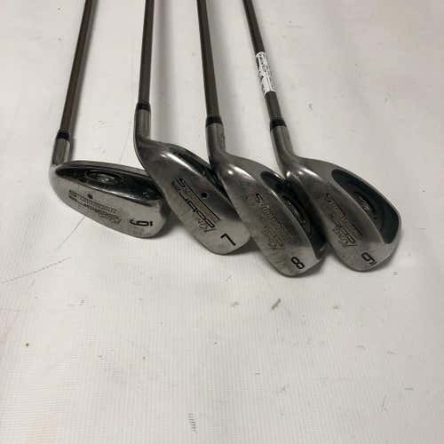 Used Cobra King Transition-s 4i-pw Graphite Stiff Golf Iron Or Hybrid Sets