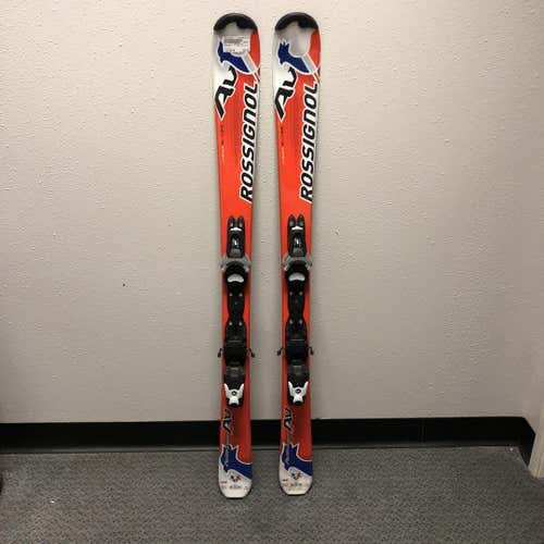 Used Rossignol Avenger Av 120 Cm Downhill Ski Boys Combo