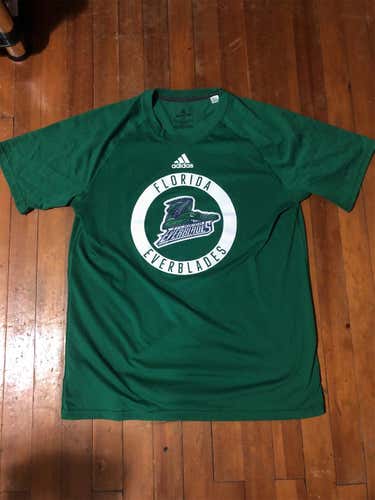 Green (ECHL) Florida Everblades Playoff Shirt!