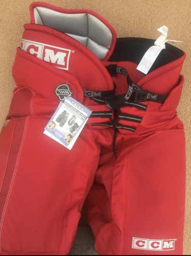 Red Senior Medium CCM CCM TACK 892 PRO RED PANT  Hockey Pants