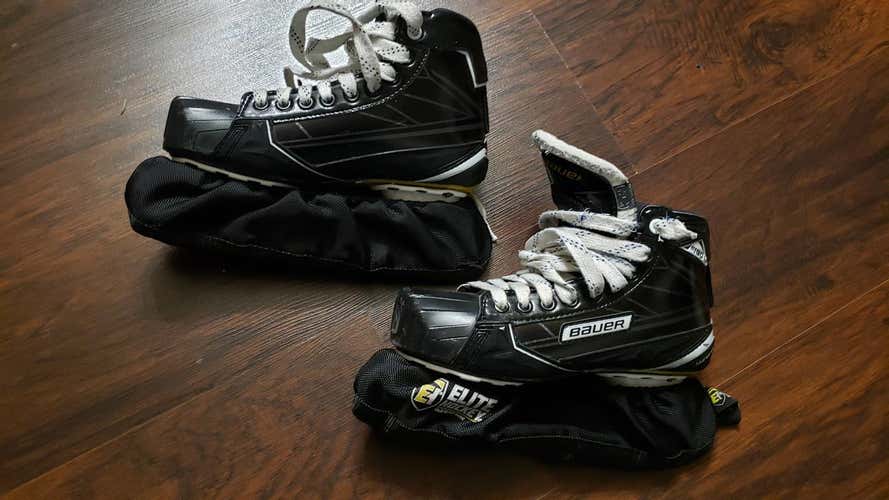 Used Senior Bauer supreme s190 Goalie Skates Size 6EE