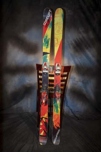 183cm Coreupt TJ PRO Park Ski w/ Marker Comp 18 Bindings