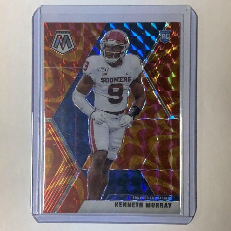 Kenneth Murray Los Angeles Chargers  Panini Mosaic Orange Reactive Prizm RC #250