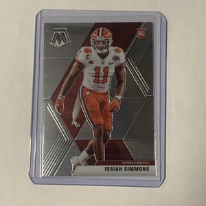 Isaiah Simmons Arizona Cardinals Panini Mosaic Rookie Card #245