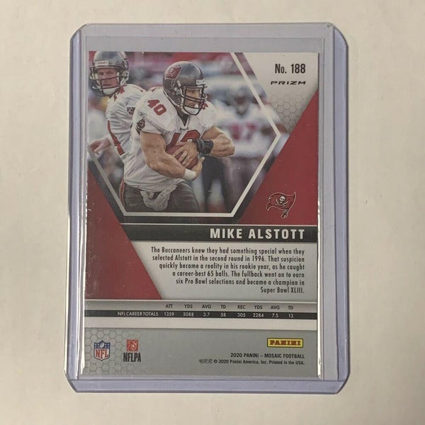 Mike Alstott Tampa Bay Buccaneers Mosaic Orange Reactive Prizm