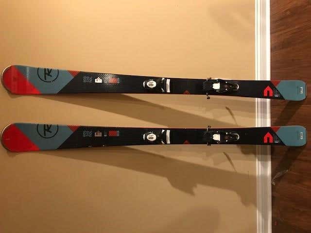 Used 2017 Rossignol All Mountain Experience 88 Skis With Bindings Max Din 12
