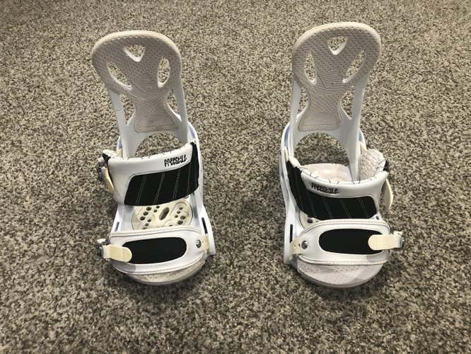 Used Men's Large Burton Freestyle Snowboard Bindings Freestyle (READ DESCRIPTION)