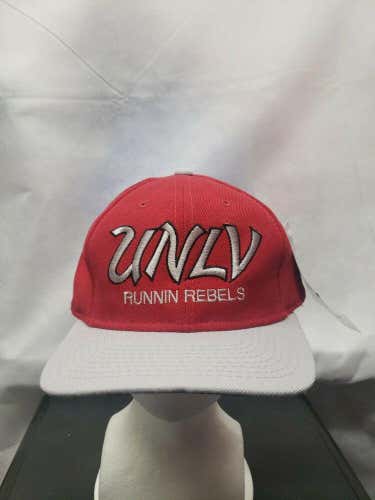 Vintage NWT UNLV Runnin Rebels Sports Specialties Script Snapback Hat NCAA