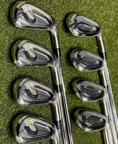 Titleist T300 Iron Set 4-GW Steel True Temper AMT Red Stiff S-Flex NEW #81243