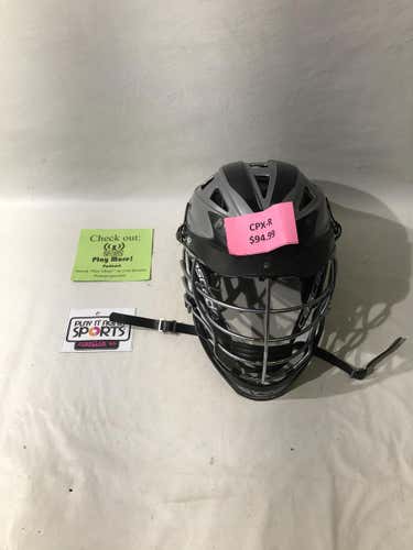 Gray Used Adult Player's Cascade CPX-R Helmet