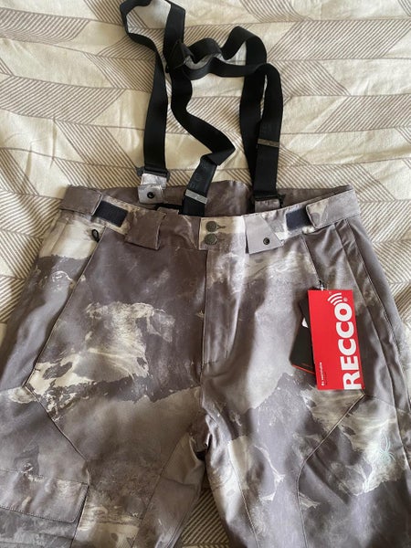 SPYDER Axel Men's XL Full Side Zip Insulated Ski Snowboard Pants New with Tags