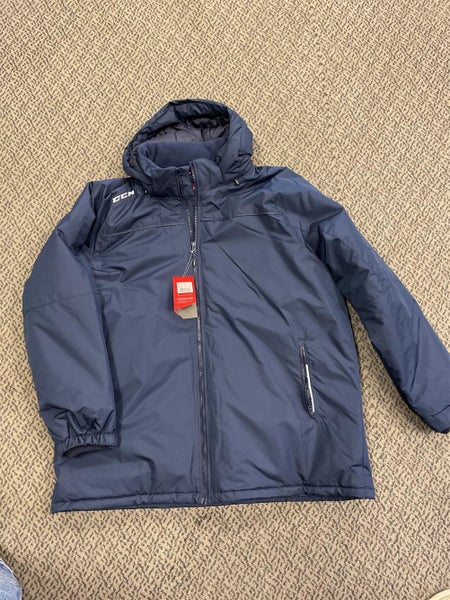 CCM Senior XXL Heavyweight Winter navy Jacket