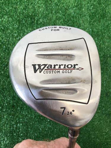 Warrior Custom Golf 24* 7 Wood Regular Graphite Shaft Men's RH