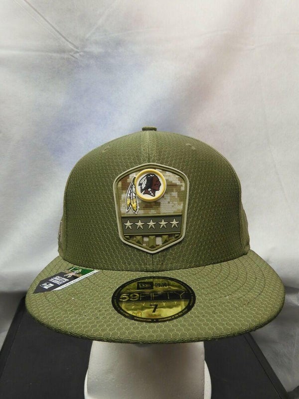 Washington Redskins Vintage OId Logo 2 Tone New Era 59FIFTY Fitted Hat Size  7