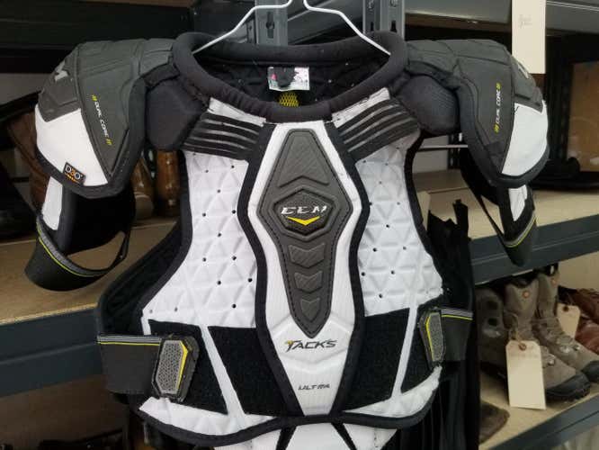 Used Junior Large CCM Ultra Tacks Shoulder Pads