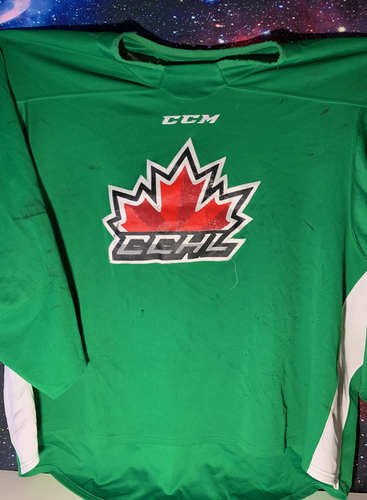 Used CCHL All-Star Practice Jersey (Green)
