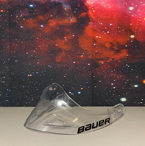 Used Bauer Goalie Mask Throat Guard