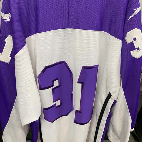 White Adult Goalie Cut Other Jersey