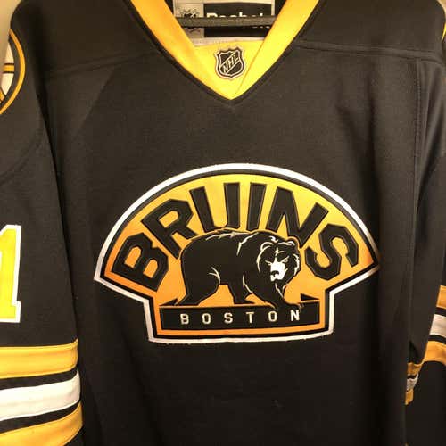 Marc Savard Boston Bruins Reebok Premier Jersey Size L MSRP $180
