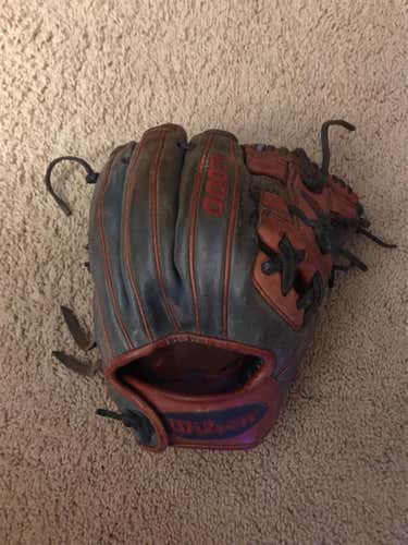 Blue High School/College Infield A2000 11.5" Baseball Glove