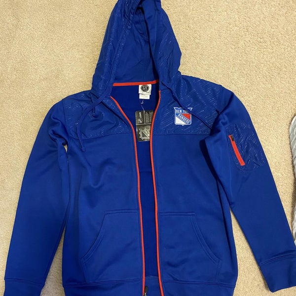 New York Rangers NHL Men’s Full Zip Up Sweatshirt Size S