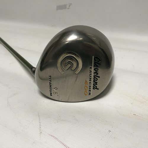 Used Cleveland Launcher 400 9.5 Degree Graphite Stiff Golf Drivers