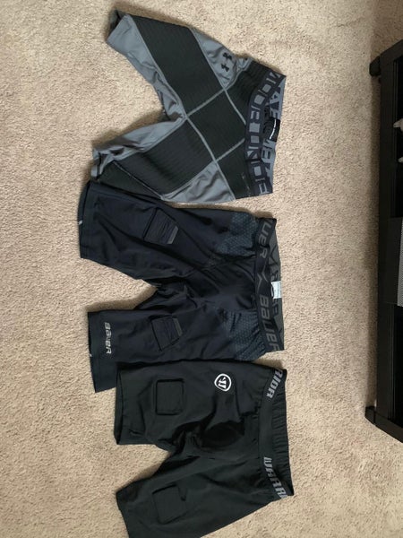 USED BAUER COMPRESSION SHORTS and JOCKS