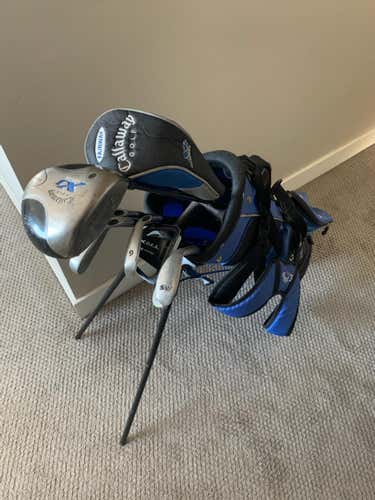 Used Women's Callaway Left Hand Clubs (Full Set) Ladies Flex 7 Pieces