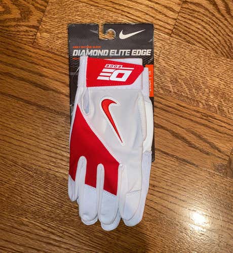 Nike Diamond Elite Edge Batting Gloves XL *Brand New*