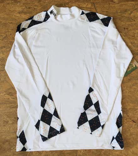 New Flow Society Lacrosse Large Mock Compression Long Sleeve