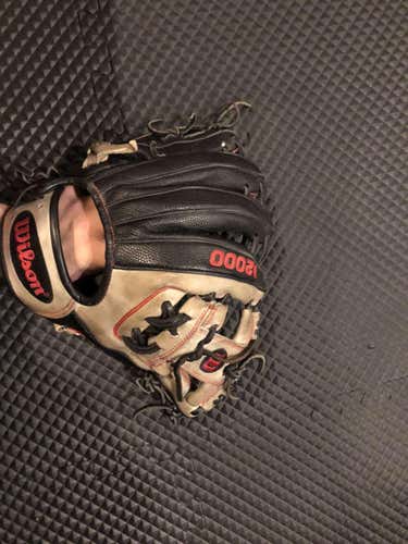 Gray Used Infield A2000 11.25" Baseball Glove