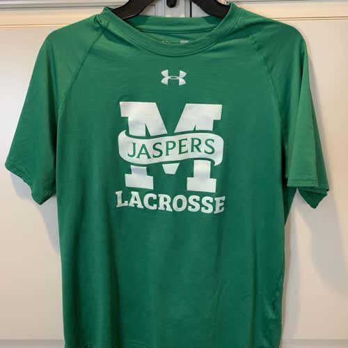 Green Adult Medium Under Armour Shirt