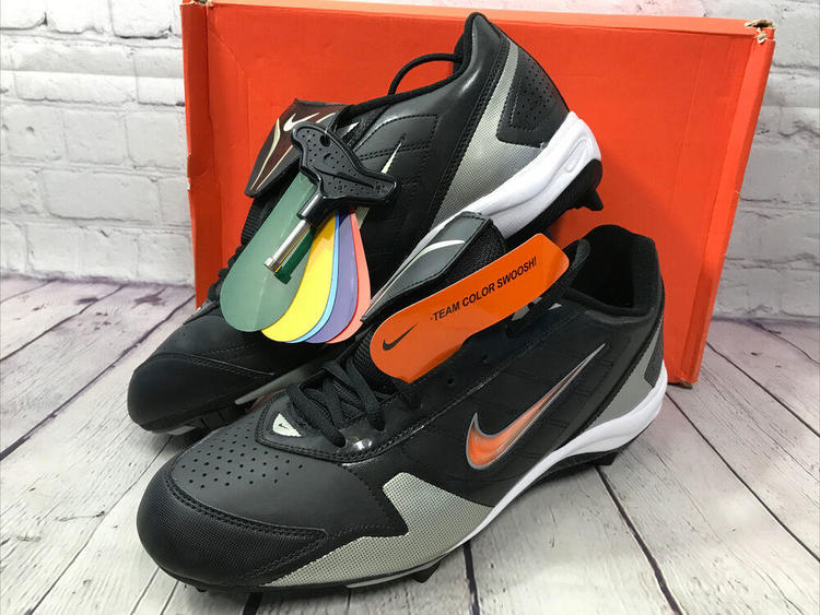 off white baseball cleats