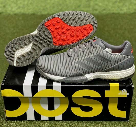 Adidas CodeChaos Sport Golf Shoes EE9112 Grey/Red 10.5 Medium (D) NEW #83706