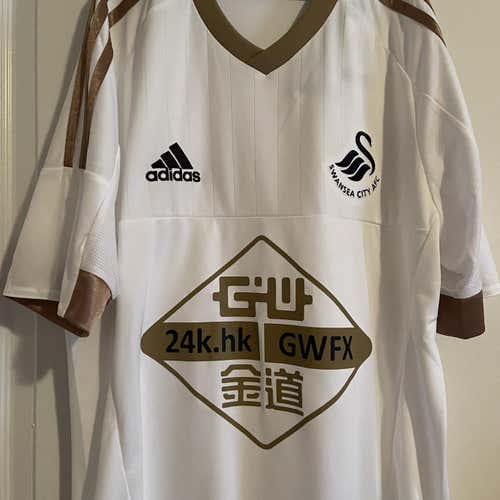 Swansea City 2015-16 Adidas Jersey - NEW w/ Tags - Adult S
