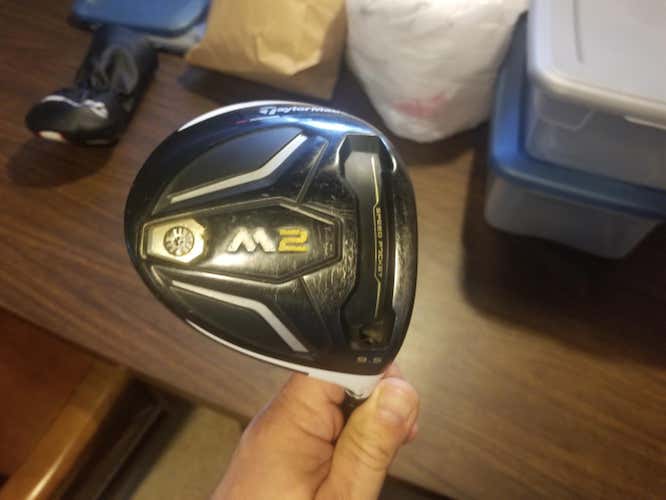 Used Men's TaylorMade Right Handed M2 Driver Stiff Flex 9.5 Loft