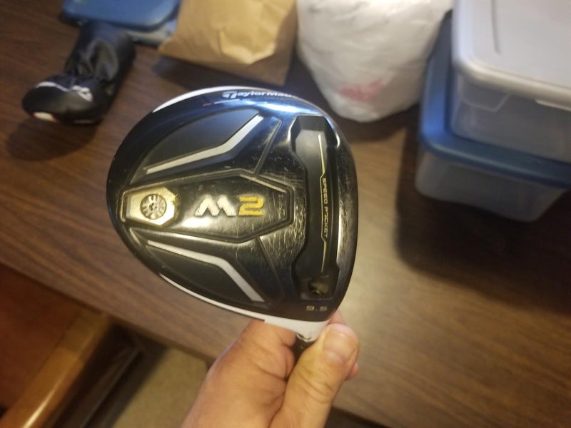 Used Men's TaylorMade Right Handed M2 Driver Stiff Flex 9.5 Loft
