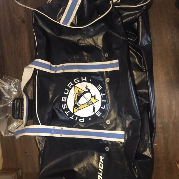 Used Bauer Goalie Bag Pro Penguins Elite Navy