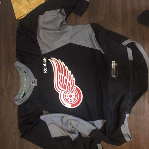 Black Adult Goalie Cut Reebok Pro Stock Jersey