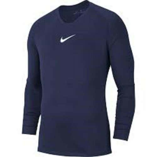 NWT Nike Youth Unisex L/S Dri-Fit Park First Layer Blue Sz. M