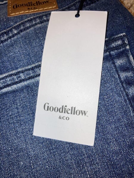 Men's Athletic Fit Jeans - Goodfellow & Co™ Navy 34x32