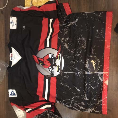 Black Adult Goalie Cut Other Jersey Cardinals
