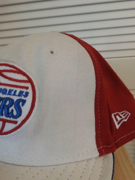 Philadelphia 76ers HW PINWHEEL White-Pink Fitted Hat