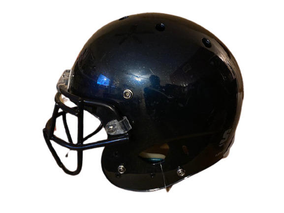 NWT Schutt XP Hybrid Plus Youth Football Helmet Navy/Speckle Sz. L Free Shipping