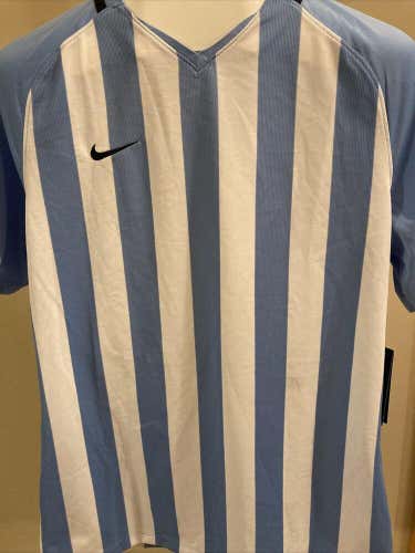 NWT Nike Soccer Futbol Game Jersey Argentina Stripe Men's M Blue White