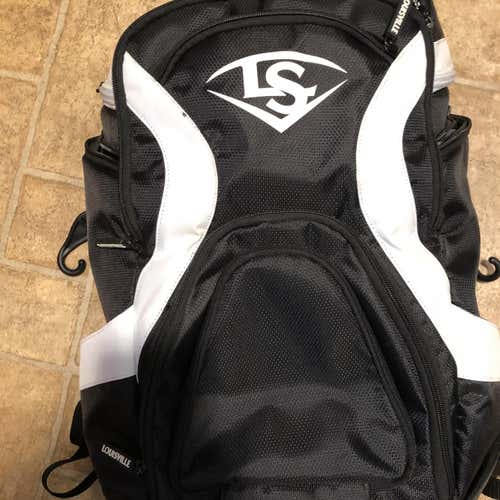 Black Used Louisville Slugger Bat Bag