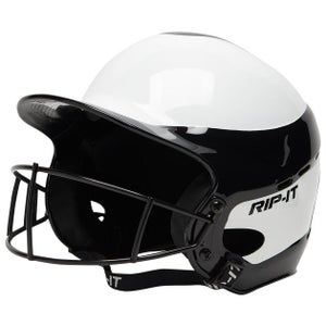 NWT Rip-It Vision Softball Batting Helmet Sz. S/M Black White Free Shipping