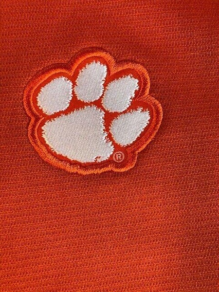 Men's Nike Orange Clemson Tigers Baseball Plate Performance T-Shirt